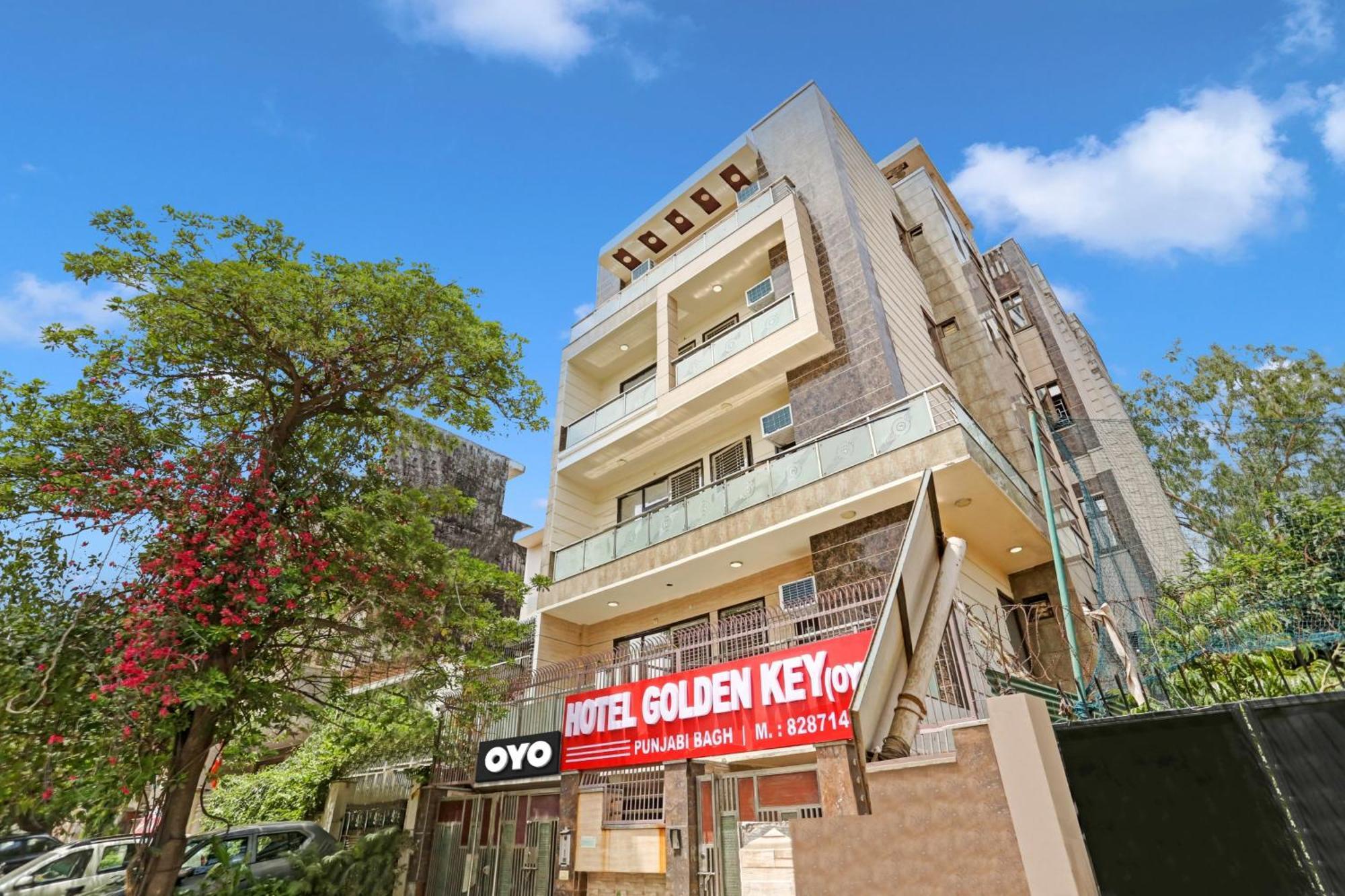 Hotel O Golden Key Inn Punjabi Bagh New Delhi Ngoại thất bức ảnh